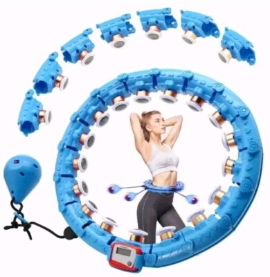 Smart Hula Hoop Adult Hula Hoop with Weight with Magnetic Pad