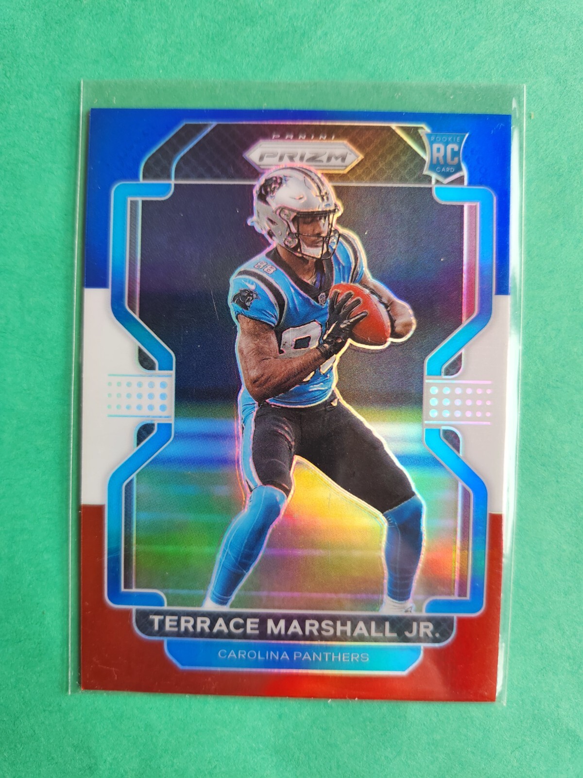 2021 Panini  Prizm Red White Blue Prizm Terrace Marshall Jr. #348