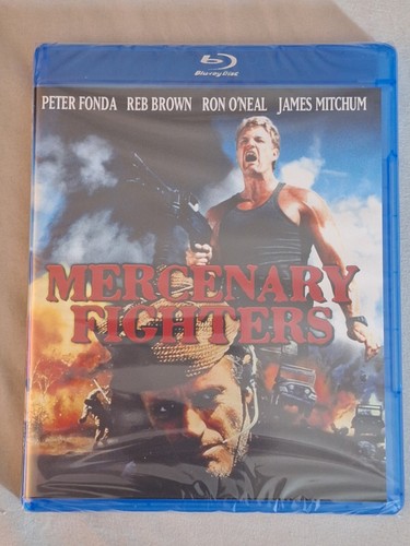 Mercenary Fighters (Blu-ray, 1988, Code Red) Peter Fonda, Reb Brown, Ron O'Neal