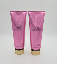 Victoria's Secret Pure Seduction Fragrance Body Lotion Moisturizer 8 oz Set of 2
