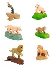 Disney McDonald's 2019 Happy Meal The Lion King Set of 6 New Still In Packages