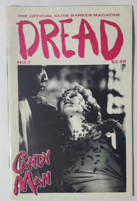 Dread The Official CLIVE BARKER Newsletter SEVENTH Issue #7 1992 CANDYMAN