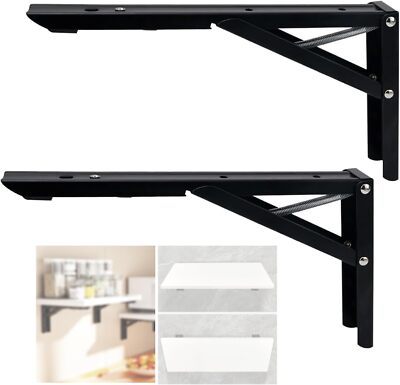 Wall Table Fold Down Hinge,90 Degree Self-Locking Folding Hinge,Save Space Dr...