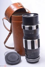   HASSELBLAD 1000F, 1600F ENNA 240MM 4.5 TELE-ENNALYT RARE LENS W/ CAPS  CASE