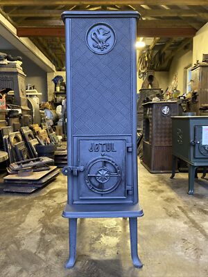 Jotul 606 Classic Cast Iron Wood Burning Stove Matt Black 5” Rear Flue Exit  #1 | eBay