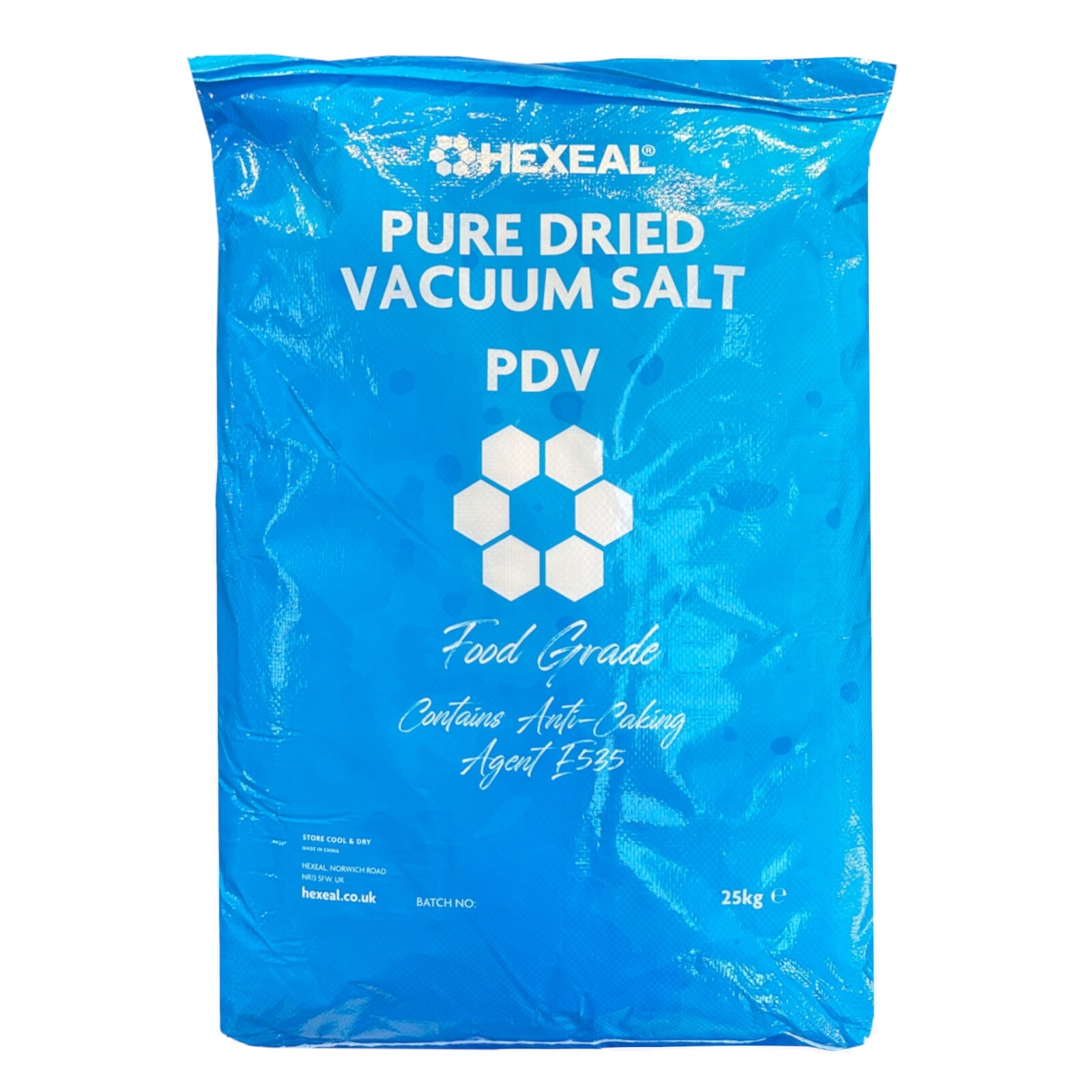 Hexeal PDV Salt 25kg – Food Grade Salt for Cooking and Water Softening