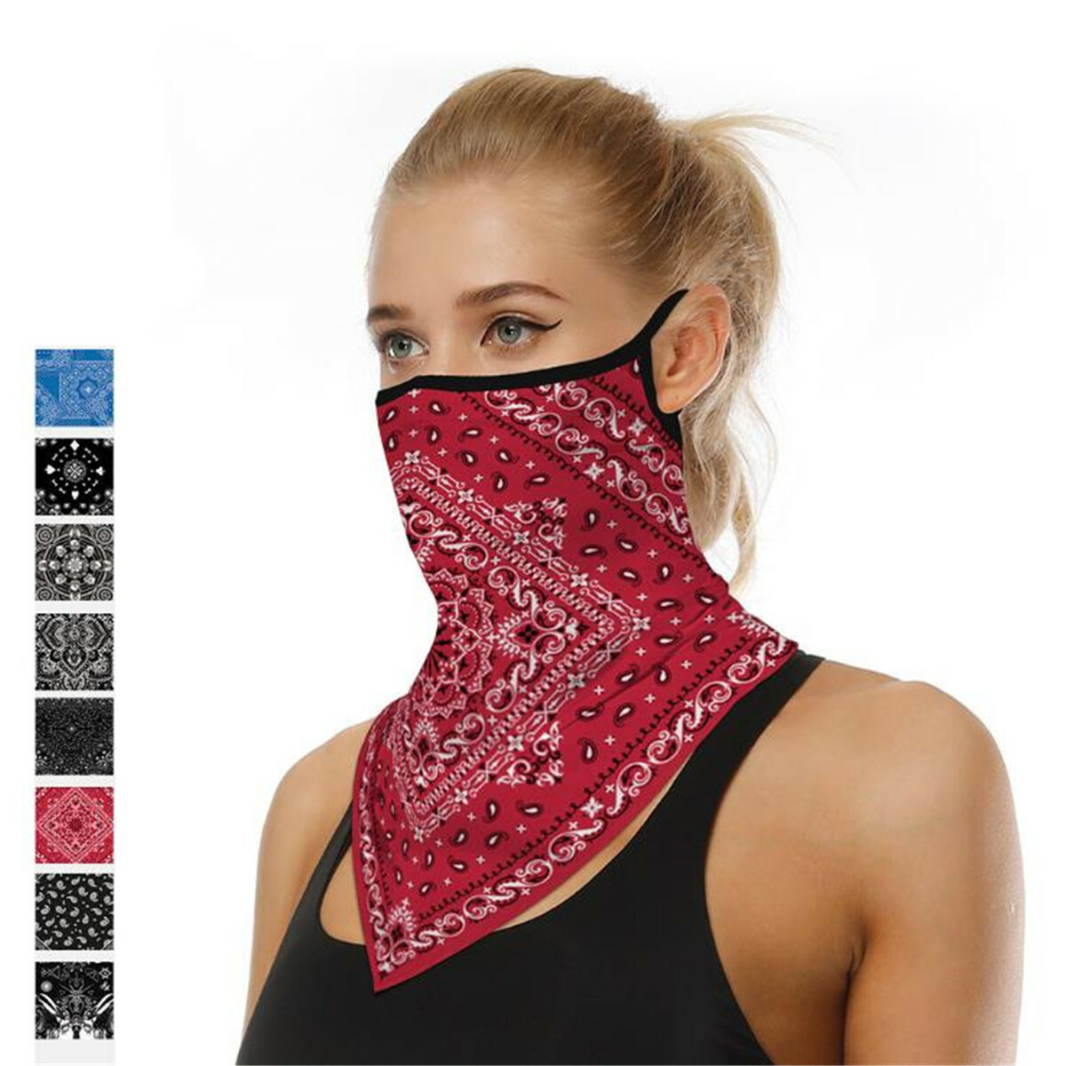 CPYang Abstraktes Drachen-Bandana – Multifunktional Als Halstuch, Stirnband, Gesichtsmaske & Haarband, Für Yoga, Laufen, Radfahren, Wandern & Co.