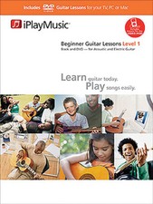 Beginner Guitar Lessons Level 1 iPlayMusic Learn to Play Book DVD Pack