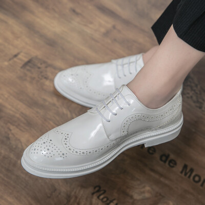 Classic Mens Stylish Lace Up Shoes Great Party 38 to 45 Stylish