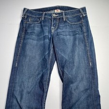 True Religion Bootcut Denim Jeans Womens Size 28 Waist Blue Casual Style Fashion
