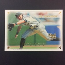Troy Tulowitzki 2007 UD Masterpiece Rookie Card #34 MLB Colorado Rockies Yankees. rookie card picture