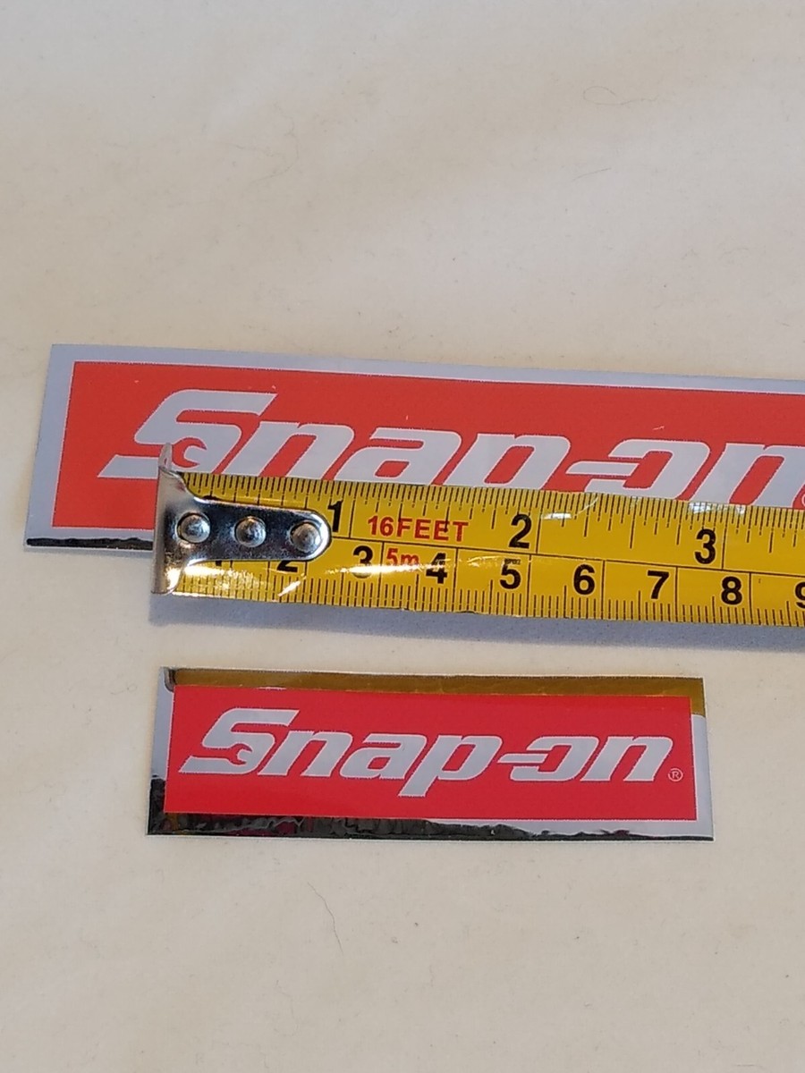 Genuine Snap-on Tools Logo Decals 4.75 & 3.0in Stickers P-PMG