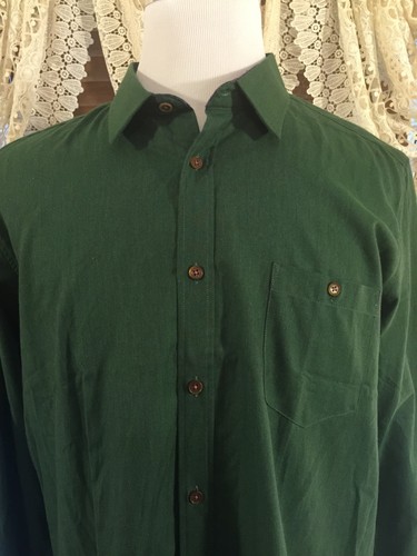 Mens TED BAKER LONDON NWOT Sz15.5 Medium Green Shirt W/Blue & Purple Flip Cuffs - Picture 2 of 8