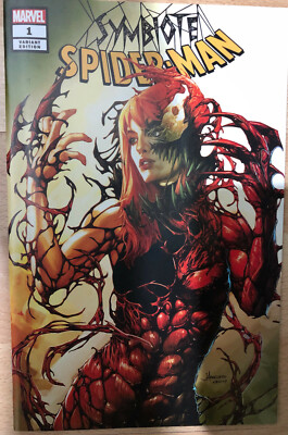 Symbiote Spiderman #1 Jay Anacleto Colour Variant Marvel