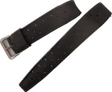 Vintage 16mm Tropic Men's Wristwatch Band Rubber Two Piece Diver Swiss Made
