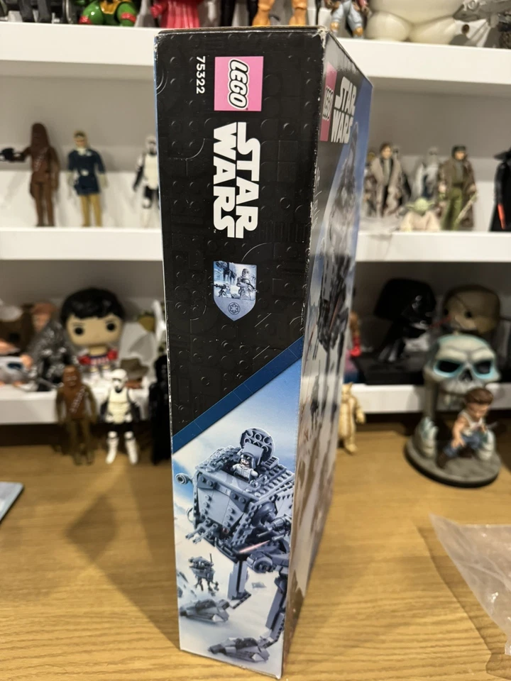 STAR WARS LEGO 75322 HOTH AT-ST BRAND NEW SEALED BNIB - slight fading on the box - Image 2 of 4