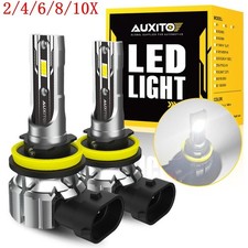 AUXITO H11 H8 LED Headlight Bulbs Conversion Kit Low Beam Lamp Super White 2/10X