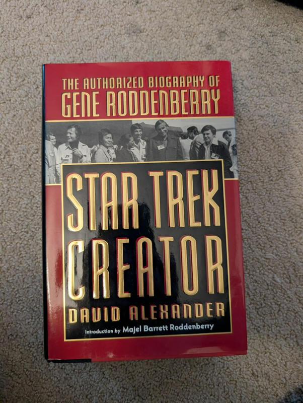 Star Trek  Creator: Authorized Biography of Gene Roddenberry 1994 1st Ed 🔥NM/M