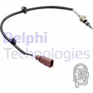 TS30267 SENSOR EXHAUST GAS TEMPERATURE DELPHI FOR SEAT EXEO,EXEO ST 2.0 TDI - Picture 2 of 5