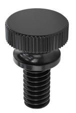 10 PCS Black Nylon Thumb Screws 1/420 Thread 1/2 Inch Fastener Hardware