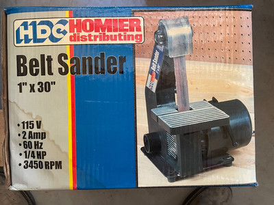 HDC Homier Distributing 1x30 Belt Sander New In Box