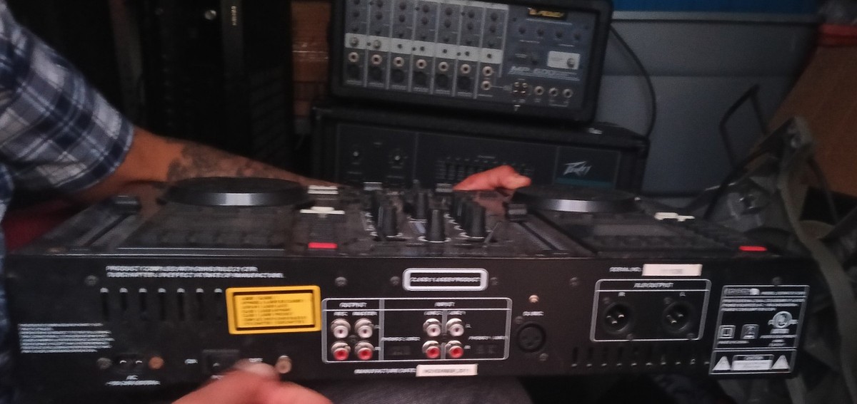 Edison Scratch 2500 MKIV Professional Dual CD USB MP3 DJ Audio