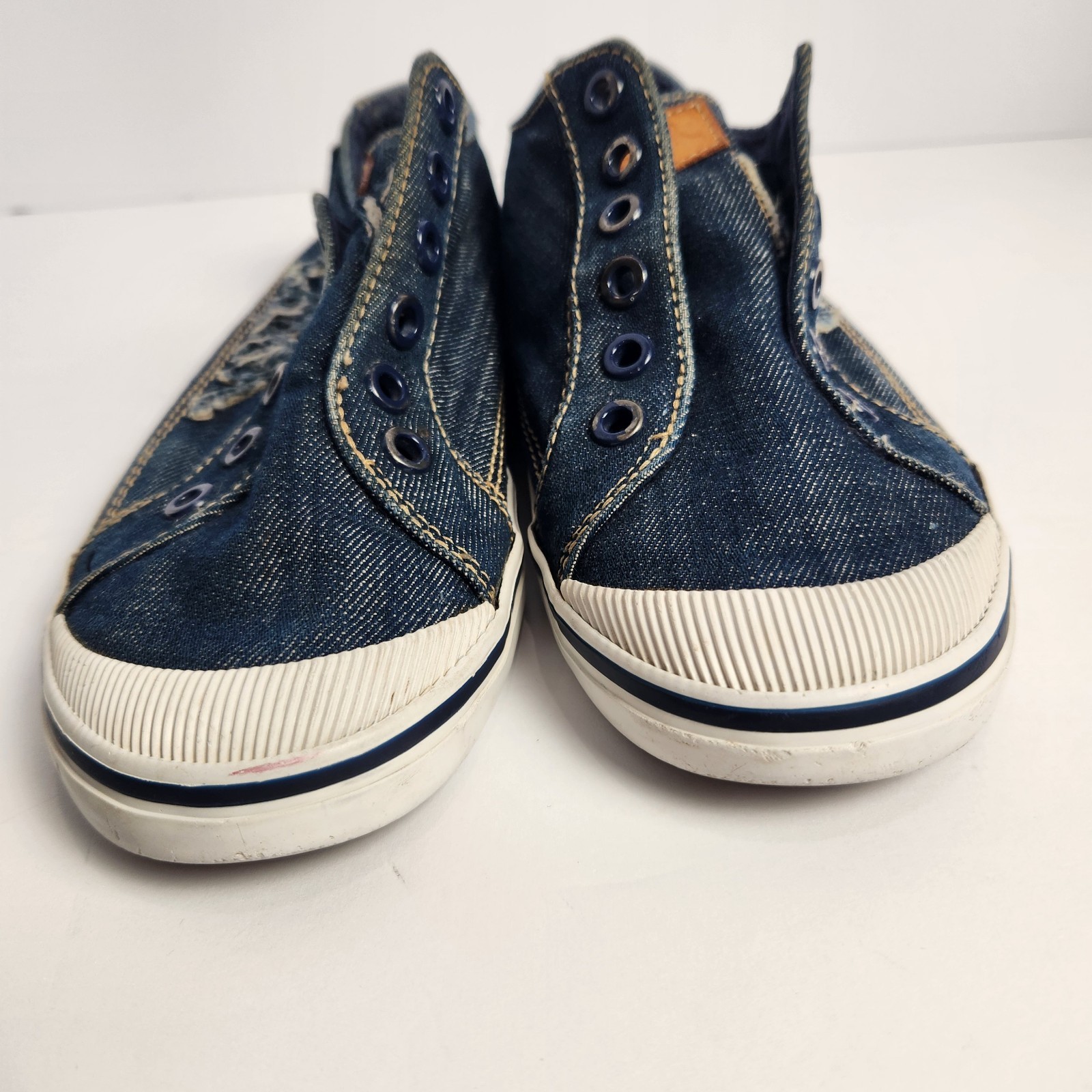 Coach Women's Denim Flat Sneakers Size 6B thumbnail 6