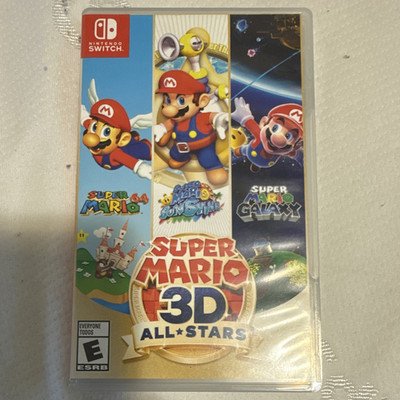 Nintendo Super Mario 3D All-Stars Nintendo Switch Cartridge w/ Case NTSC-U/C E