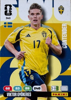 Panini FIFA ADRENALYN XL Club World Cup 2026 NR 543 Viktor Gyökeres CONTENDER