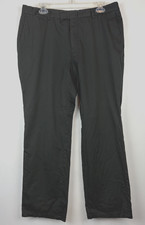 Vintage Gucci Dress Pants Mens 34x 28 Black Cotton Made in Switzerland Read