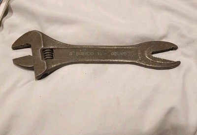 VINTAGE BAHCO No 31 ALLIGATOR ADJUSTABLE 8'' SPANNER - VOLVO