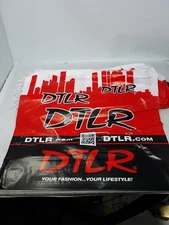 DTLR Branded Shopping Bags Retail Your Fashion Your Lifestyle - Lot of 350