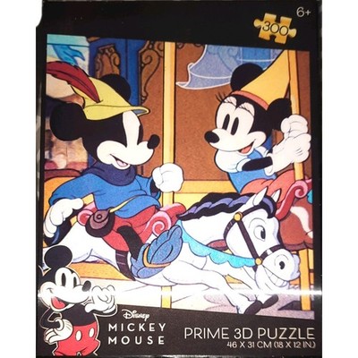 Disney PRIME 3D PUZZLE 46X31 CM 300 TEILE VOLLZÄHLIG  AB 6 JAHRE