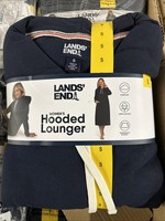 ⚡️Lands End Hooded Lounger Night Gown  Heavyweight Kangaroo Pocket - Small