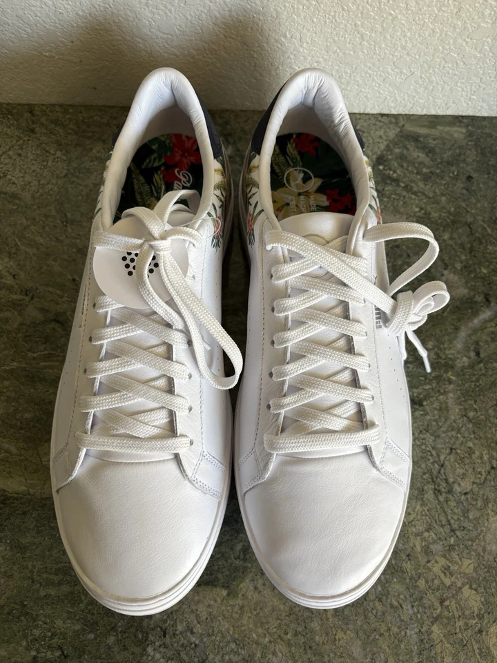 ¡NUEVO! Zapatos de golf PUMA Palm Tree Crew clásicos G x PTC sin clavos #311278 talla 11,5 Foto 2 de 4