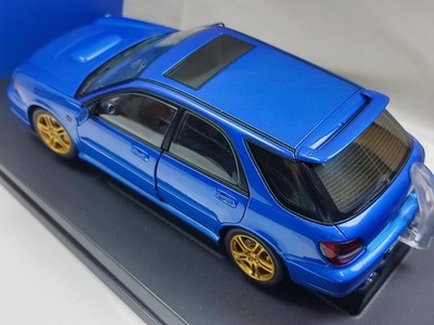 Autoart 1/18 Subaru Impreza Sti WRX New Age Wagon Estate Blue Rare