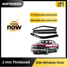 Fits Chevrolet Avalanche 2002-2006 Side Window Visor Sun Rain Deflector Guard