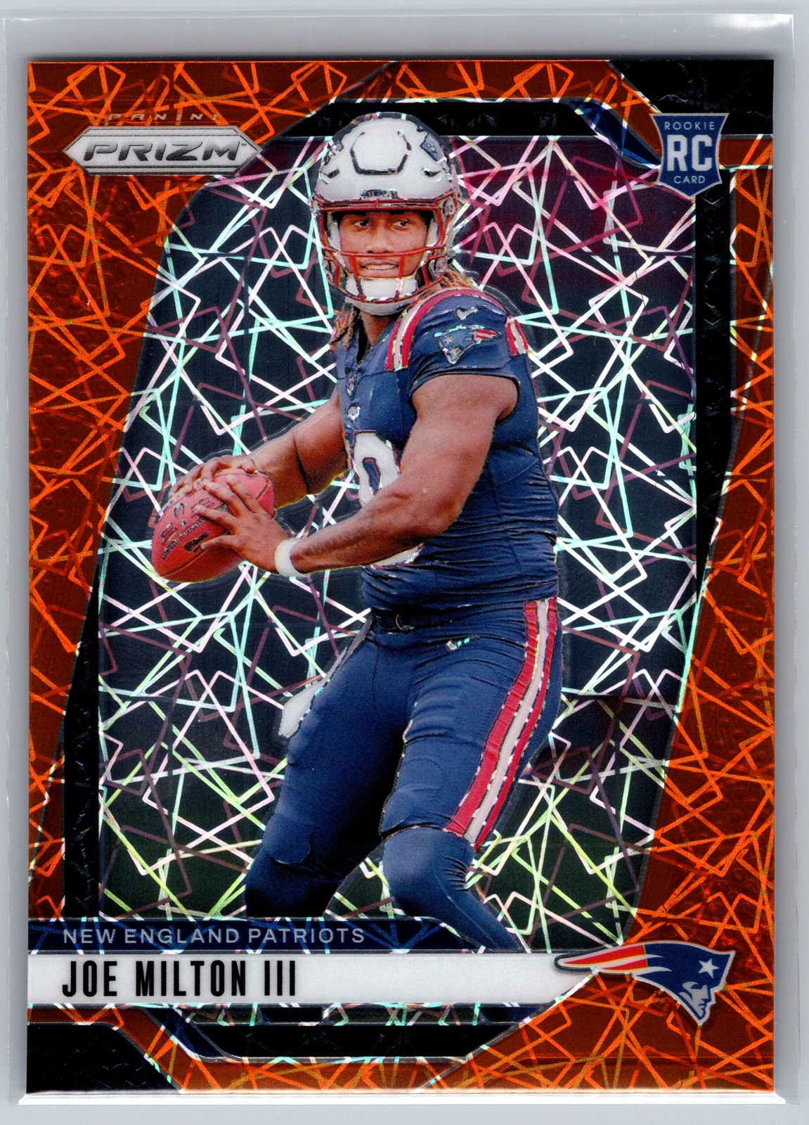 2024 Prizm Joe Milton III Rookie Lazer #354 New England Patriots