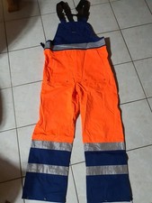Arbeitshose Latzhose Warnschutzhose Gr. 46-48 / S NEU 
