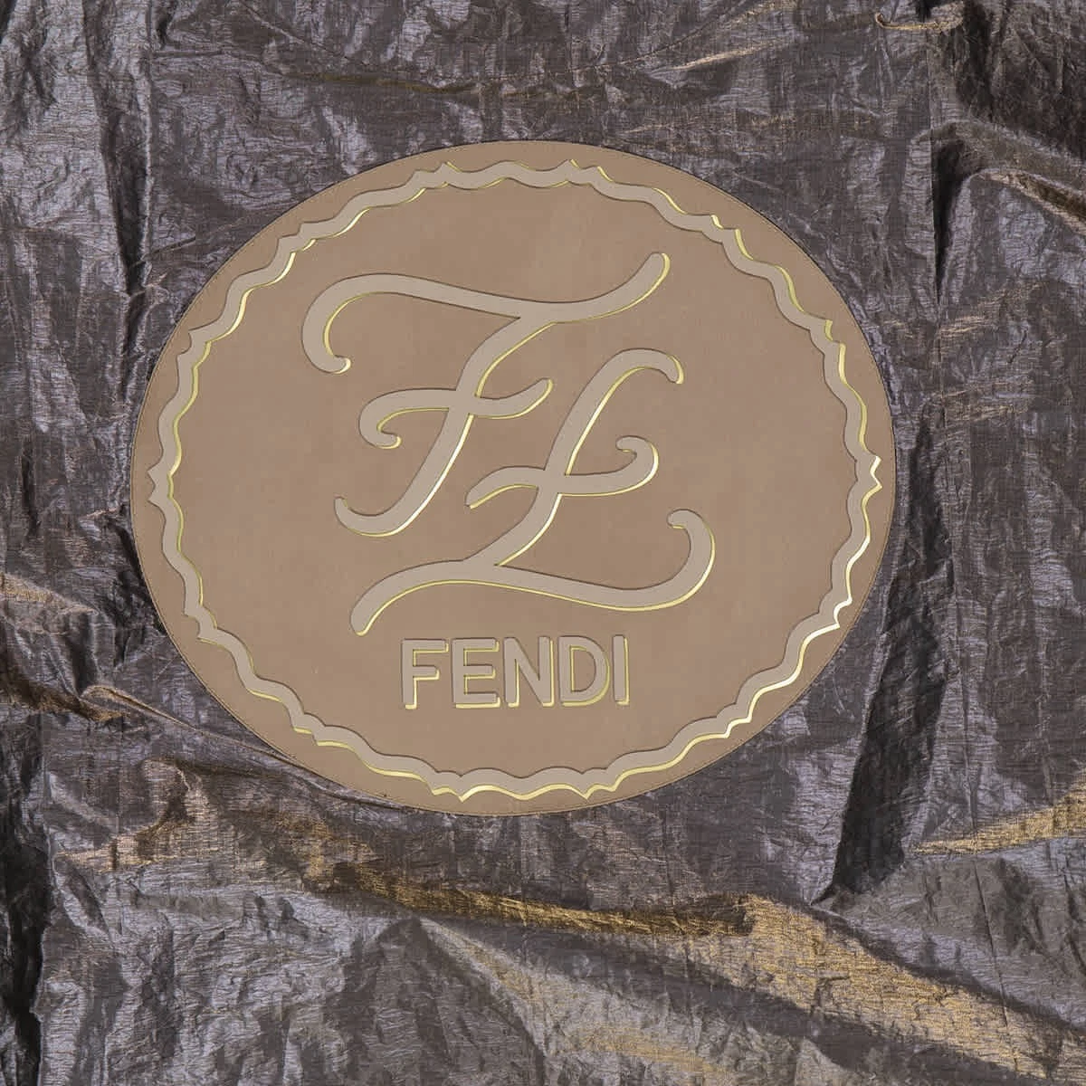 Giacca antivento oversize Fendi uomo grigia con cappuccio estraibile marca taglia 48