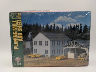 Walthers 933-3059 HO Planing Mill and Shed Industrial Structure Building Kit