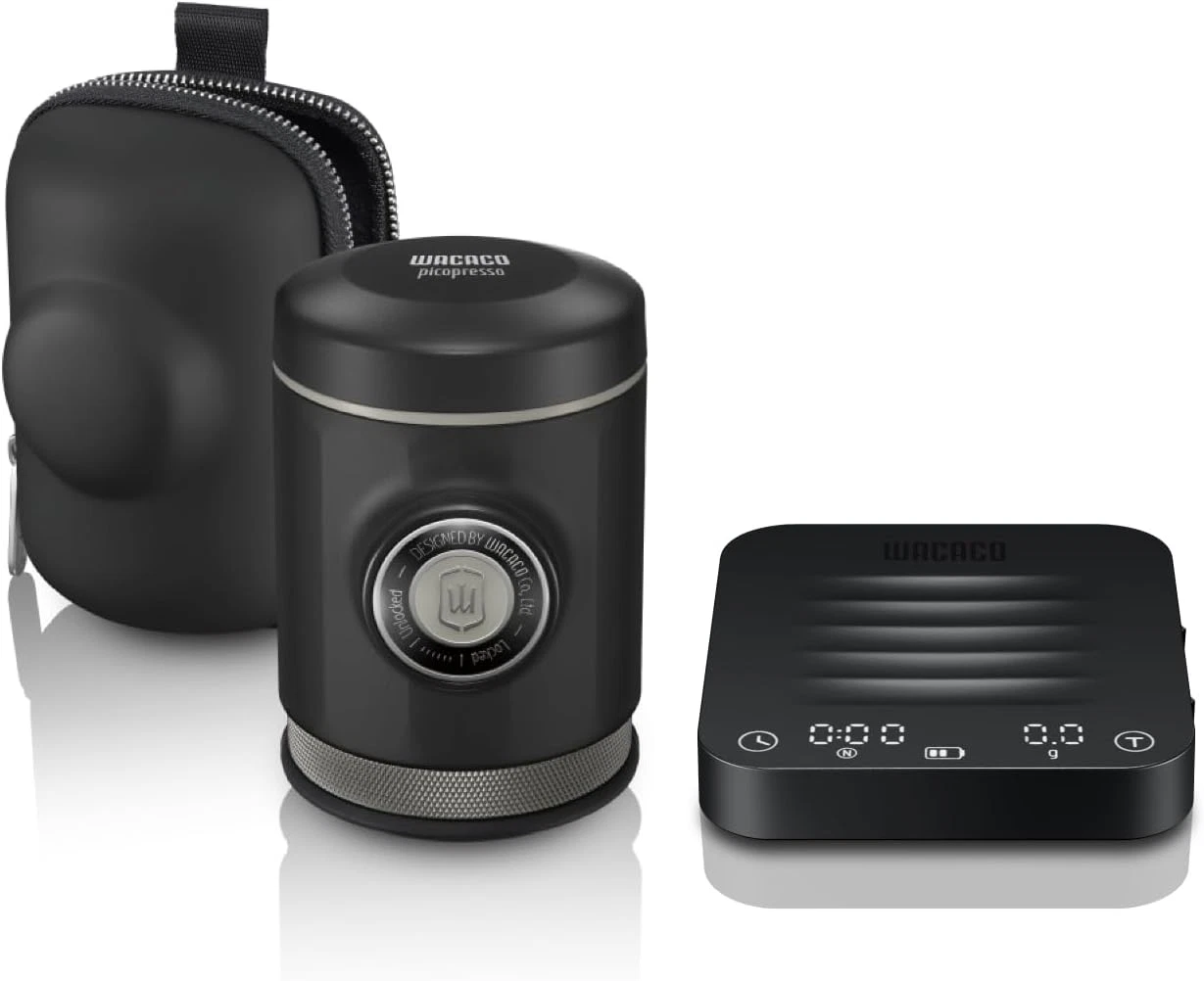 Picopresso Espresso Maker & Exagram Pro Scale Bundle for Perfection