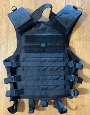 Condor Plate Carrier Tactile Vest - Small/Medium - Black - EXC