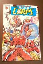 THE H.A.R.D. CORPS # 1 SIGNED BY BOB LAYTON 1993 VALIANT COMIC BOOK