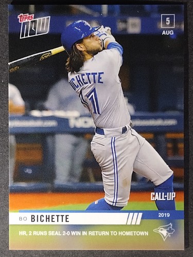 2019 Topps Now 637 Bo Bichette