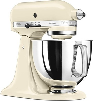 NEU KitchenAid Artisan 5KSM125 Standmixer 4,8L Schüssel Schneebesen Quirl Knethaken  