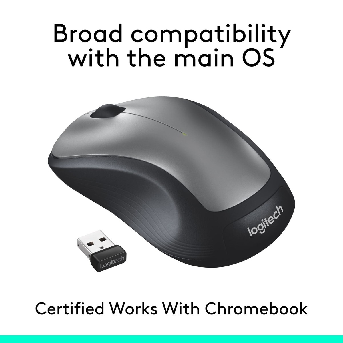 Logitech M310 (910001675) Wireless Mouse - Silver for sale