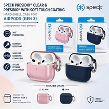 Speck Presidio (AirPods 3rd Generation, 2021) Case Hard-Shell, Shockproof Cover