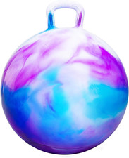 Hopper Balls for Kids 6-12, 20 Inches Bouncy Ball with Handle, 20" Inflatable Bo