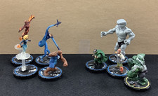 HEROCLIX ULTIMATE FF MR FANTASTIC THING INVISIBLE WOMAN HUMAN TORCH RPG LOT